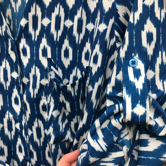 Anthropologie Dresses & Skirts - EUC Maeve ikat shirtdress by Anthropologie